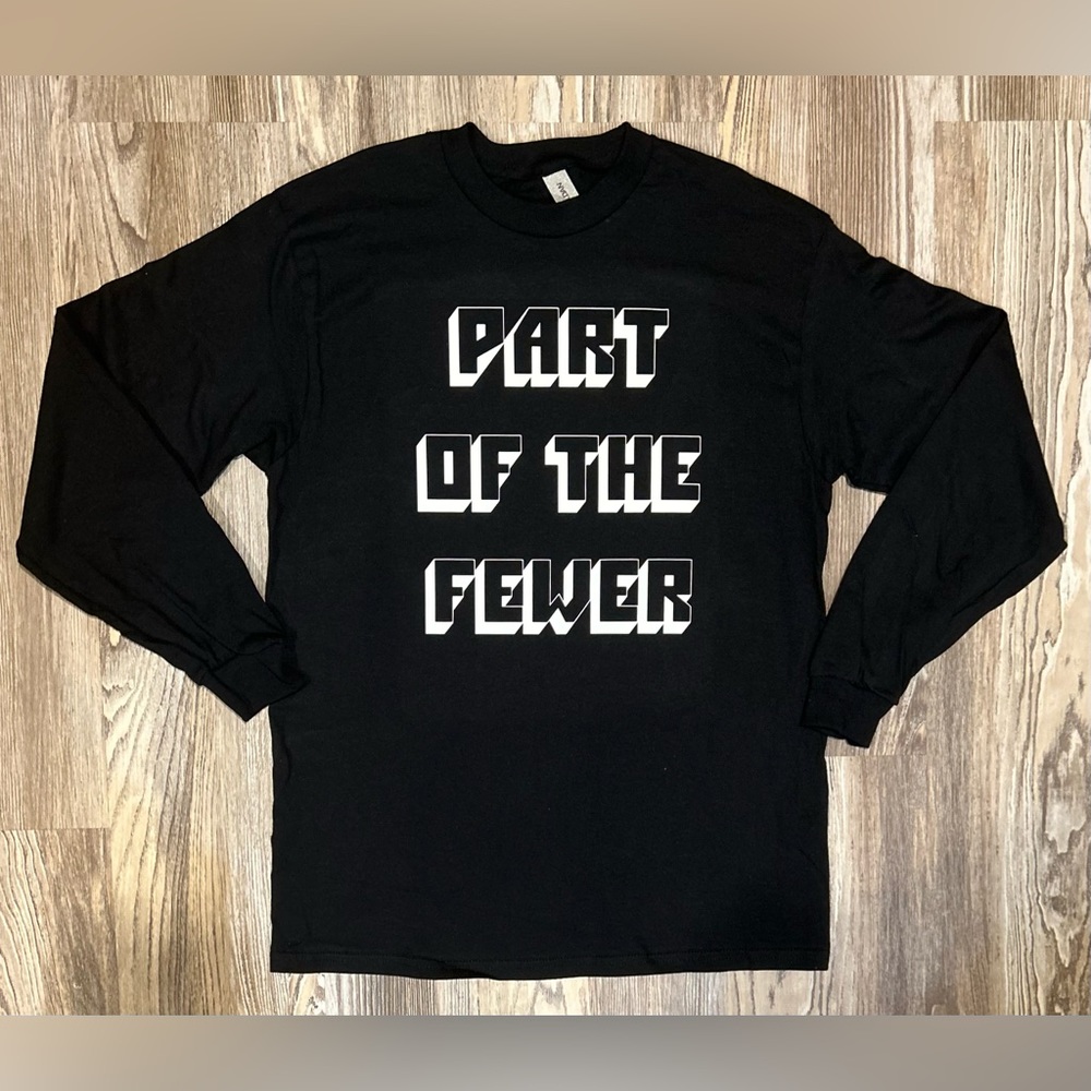 Part of the fewer shirt